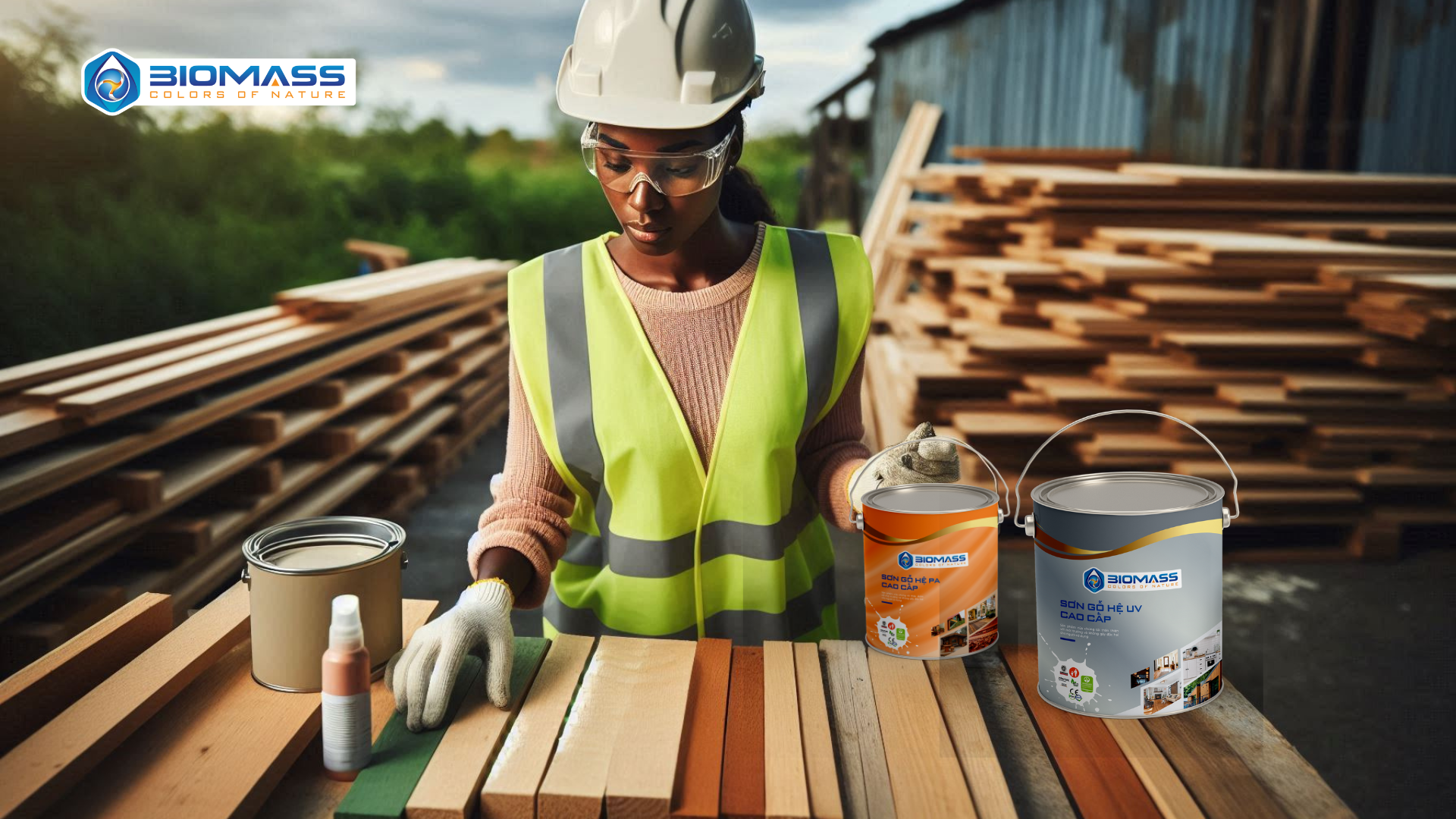 Sơn UV Biomass dành cho gỗ ngoài trời