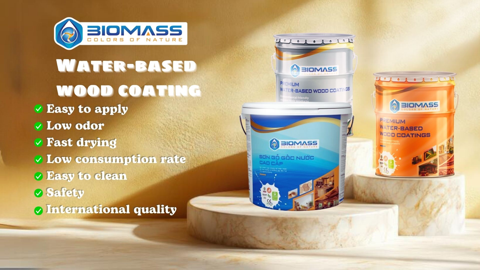 Selecting coating for wood projects - Biomass