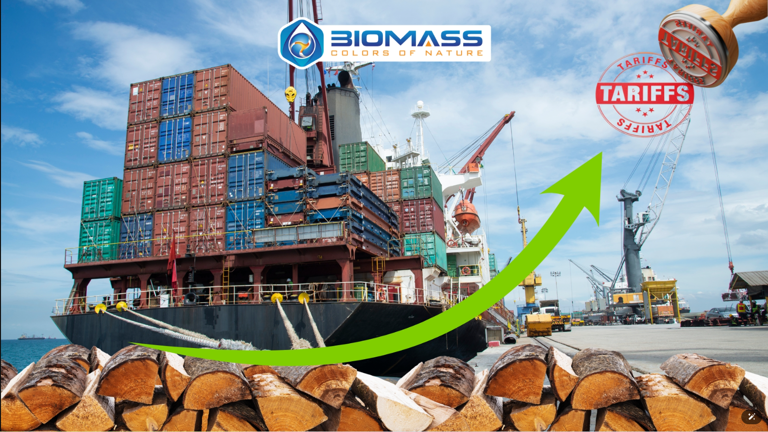 Thuế đối ứng Mỹ lên ngành gỗ Biomass
