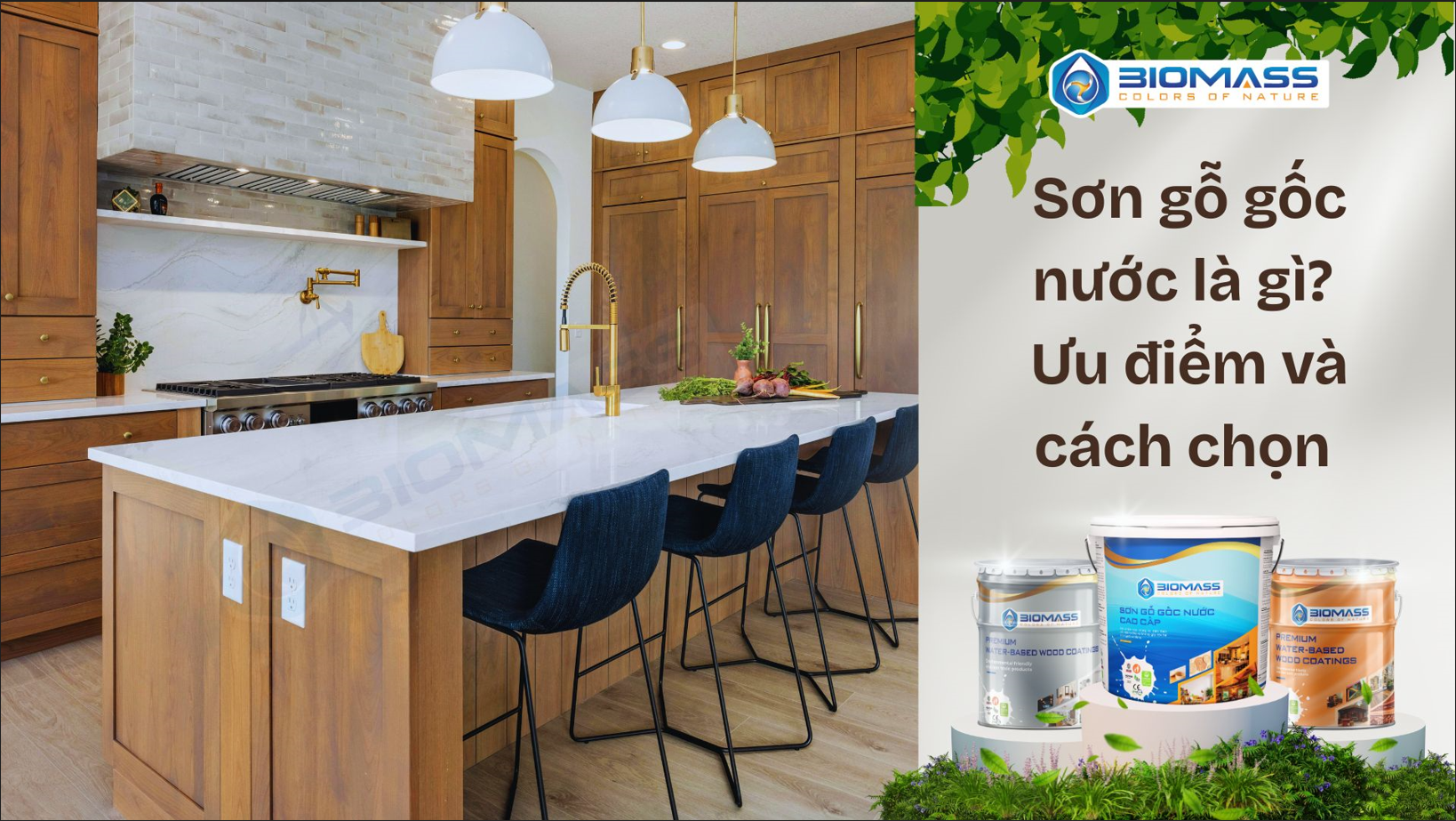sơn gỗ gốc nước là gì