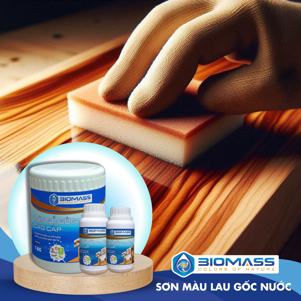 SƠN MÀU LAU GỐC NƯỚC SƠN MÀU LAU GỐC NƯỚC DỄ SỬ DỤNG AN TOÀN CHO MỌI ĐỐI TƯỢNG